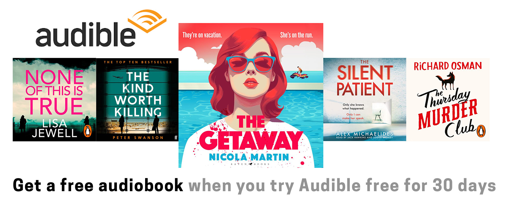 Get The Getaway on Audible