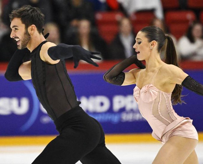 Laurence Fournier-Beaudry and Guillaume Cizeron