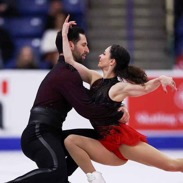 Deanna Stellato and Maxime Deschamps