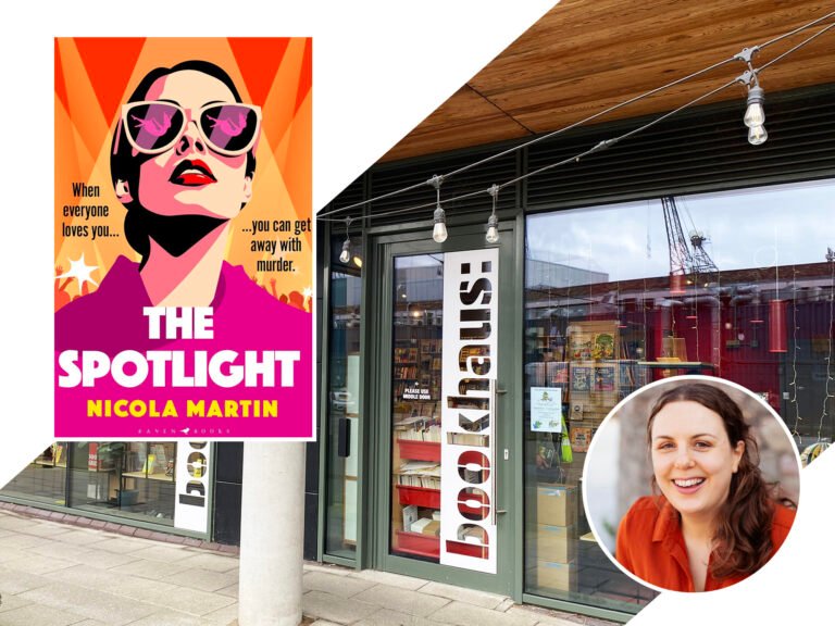 Book launch event for The Spotlight by Nicola Martin