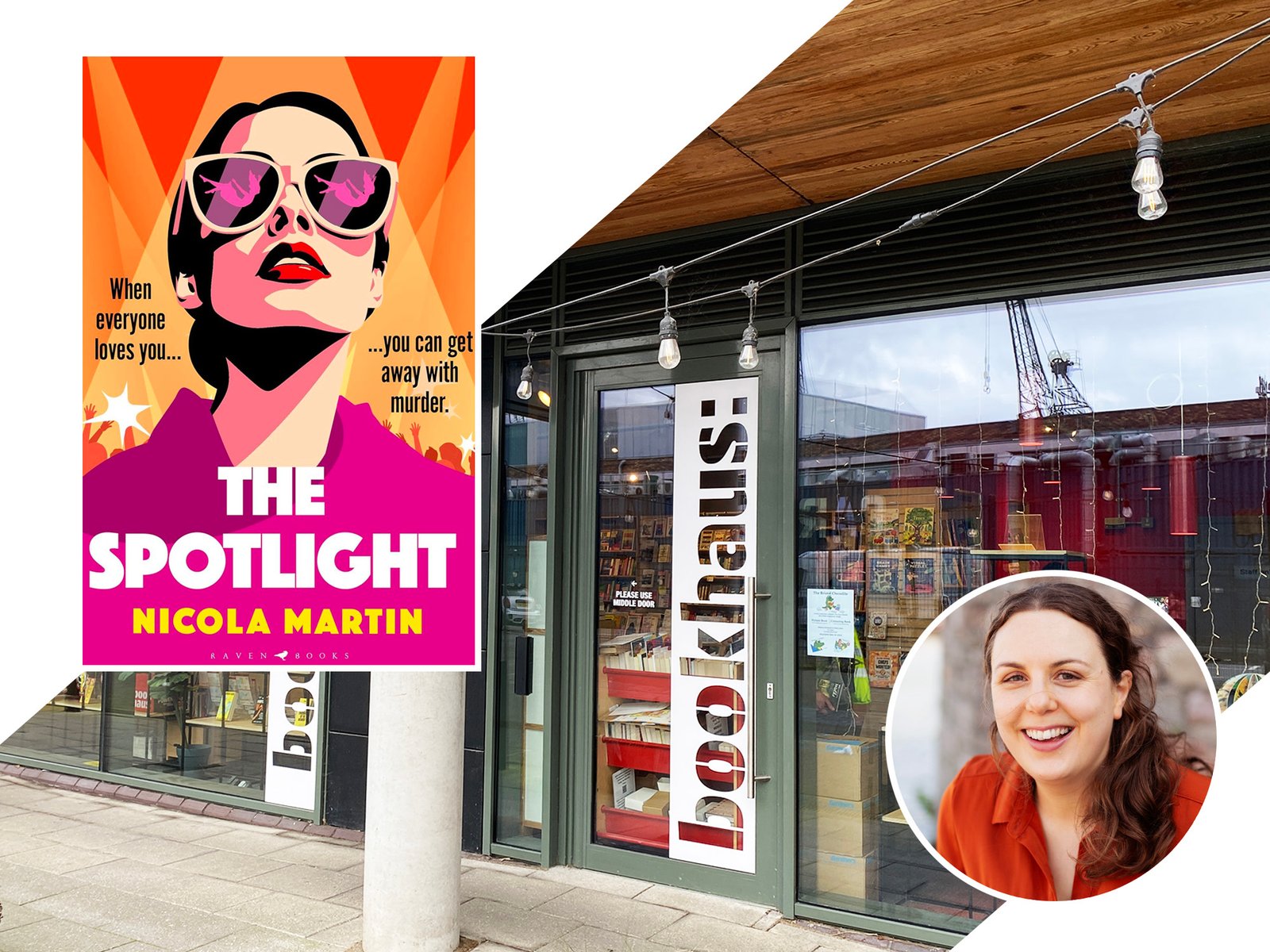 Book launch event for The Spotlight by Nicola Martin