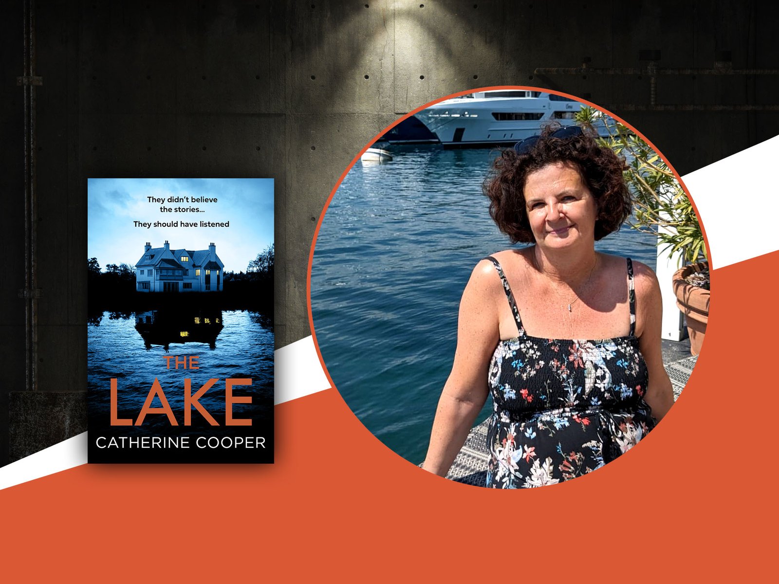 Catherine Cooper, author of The Lake